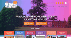 Desktop Screenshot of fireworkchampions.co.uk
